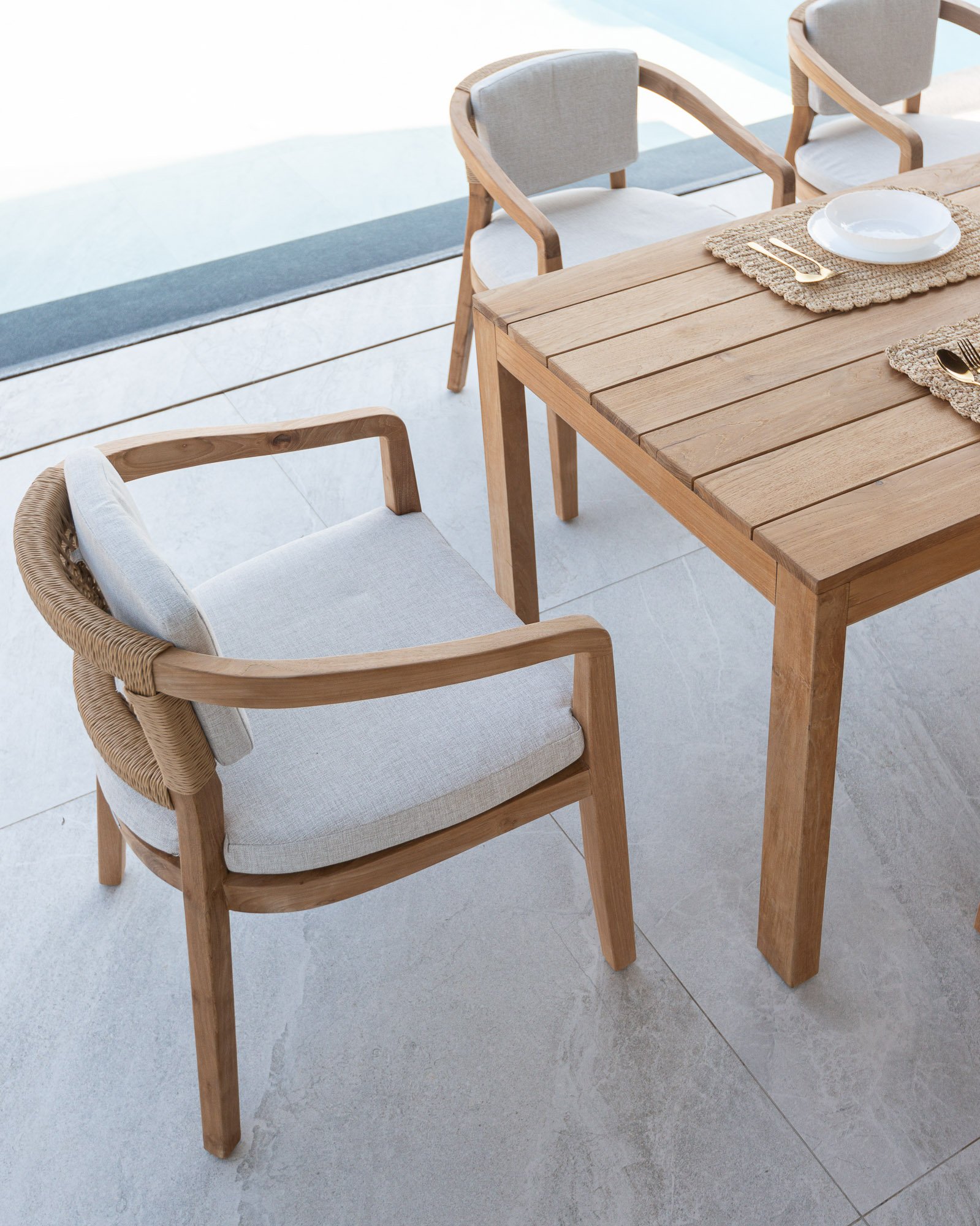 SABATU DINING TABLE & EDVIN ARM CHAIR Thumbnail